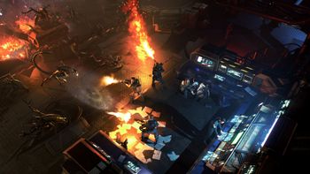 Aliens Dark Descent screenshot 1